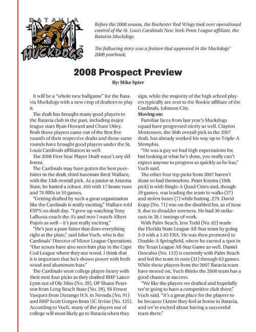 Muckdogs Preview